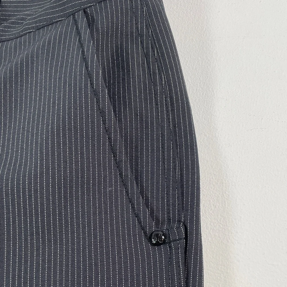 Lululemon Pinstripe Classic Fit Trousers Wet Dry Warm Men's Pants 36